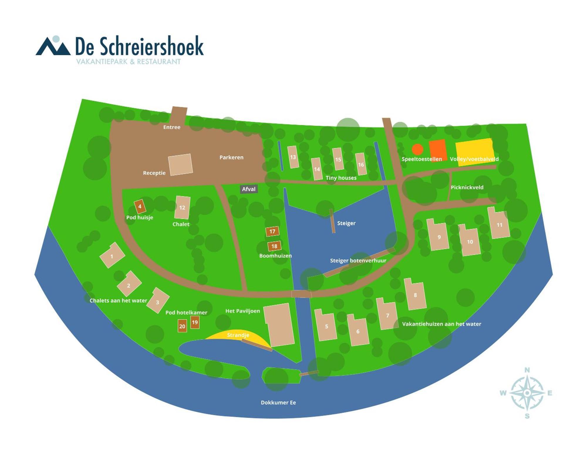 Boomhuis Met Optioneel Wellness - Vakantiepark De Schreiershoek Dokkum Exterior photo