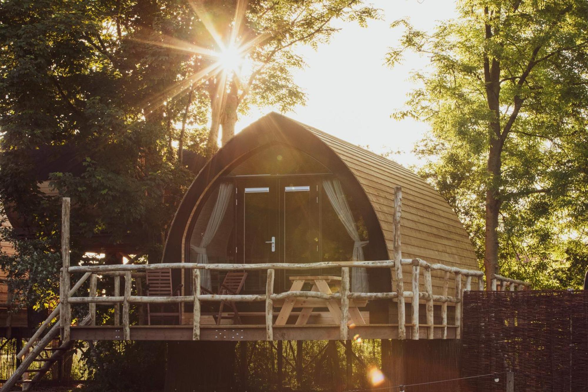 Boomhuis Met Optioneel Wellness - Vakantiepark De Schreiershoek Dokkum Exterior photo